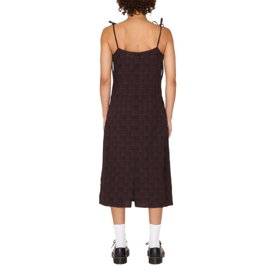 Obey Γυναικείο φόρεμα Vivian Plaid Dress Obey Γυναικείο φόρεμα Vivian Plaid Dress
